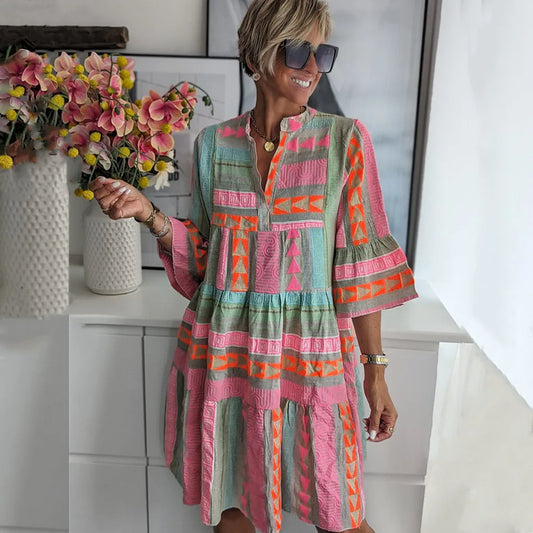 Effortless Graceful Midi Dress for Women