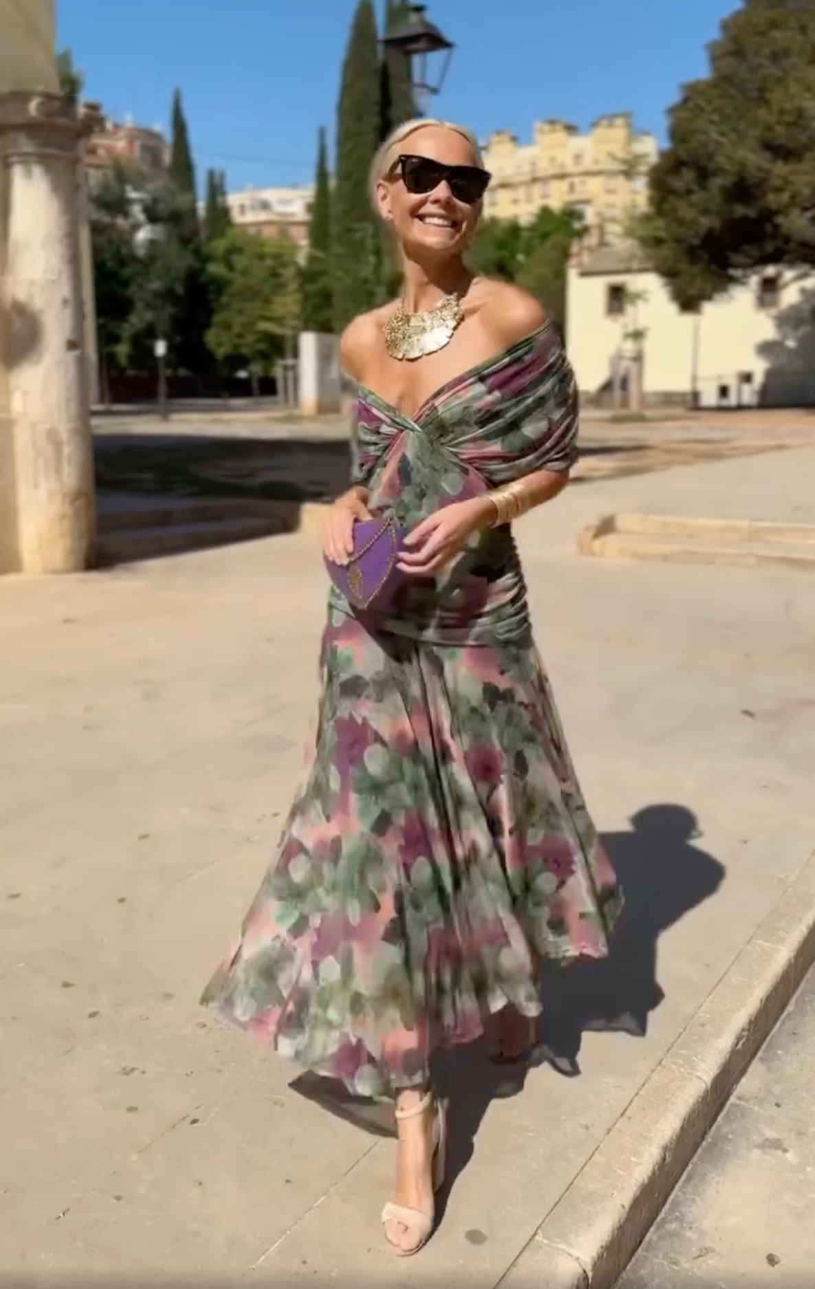 Stylish Floral Mini Dress for Women with Off Shoulder