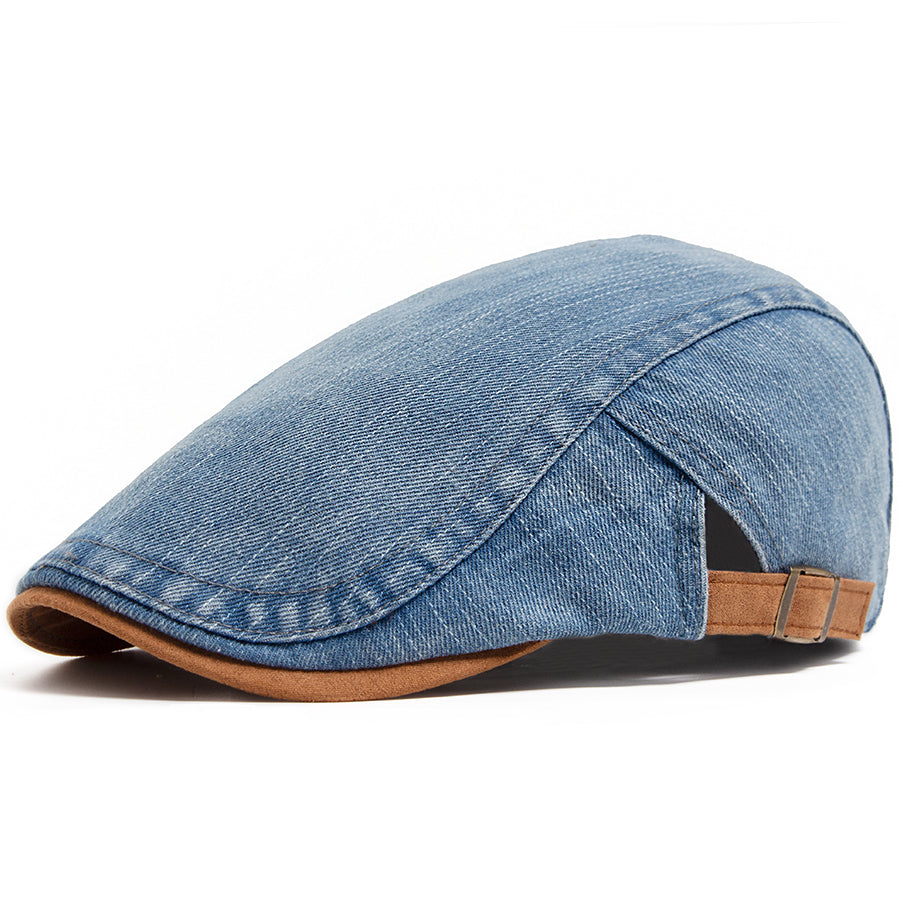 Stylish Cap for Men with Retro Workwear Design