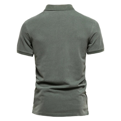 Effortless Flowy Polo Shirt for Men