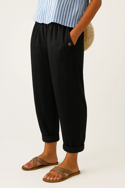 Effortless Trousers for Women with Pockets Casual Style