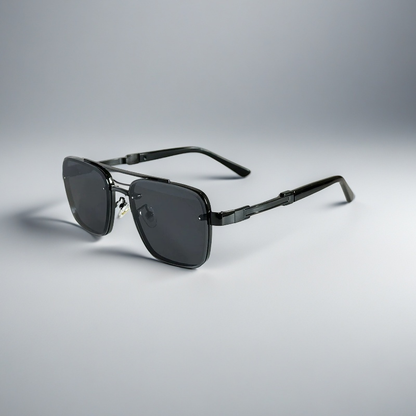 Classic Sunglasses for Men with Squared Frame Design