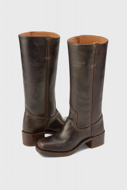 Comfortable Boots for Women with Knee High Slip On Style