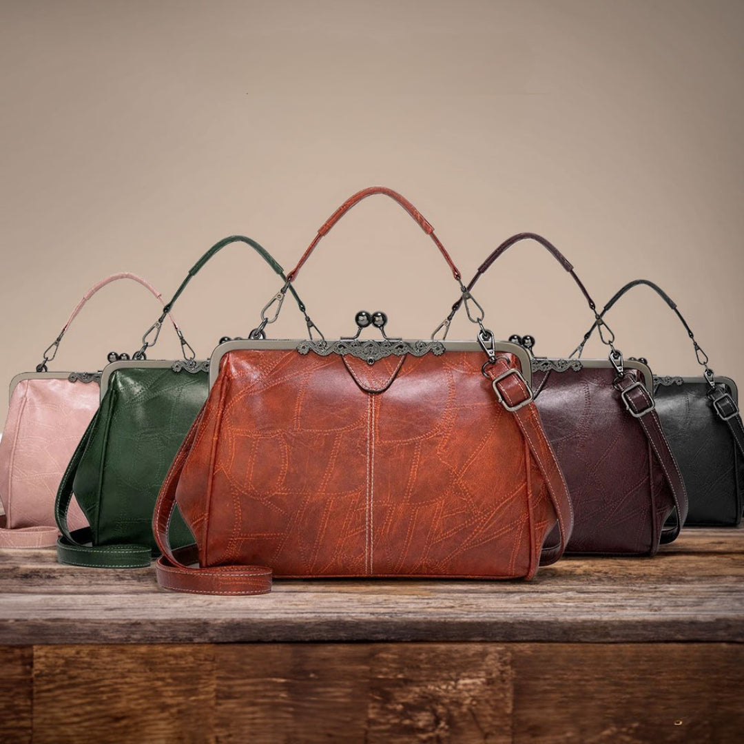 Elegant Shoulder Bag for Women with Retro Design