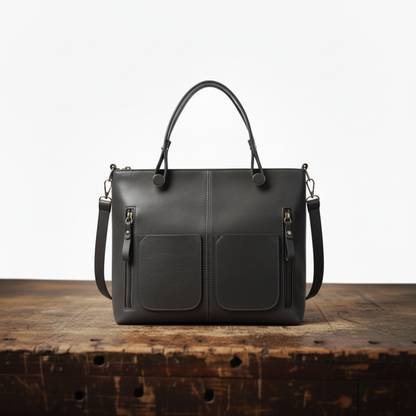 Effortless Shoulder Bag for Women with Pocket Design