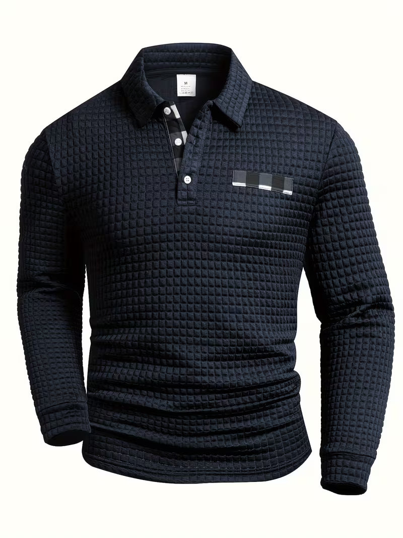 Stylish Plaid Button Down Shirt for Men