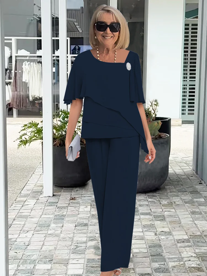 Stylish Two Piece Set for Women with Wide Sleeve