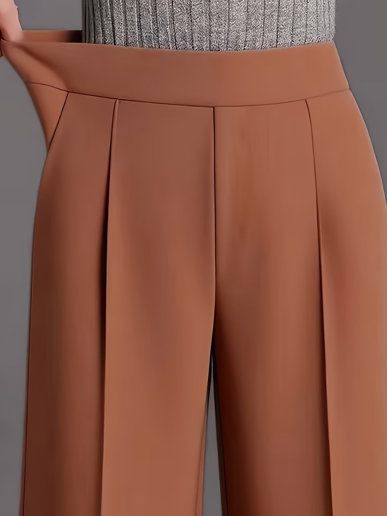Effortless Wide Leg Pants for Women with High Waist