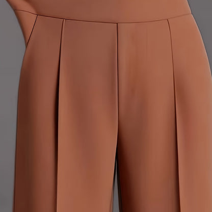 Effortless Wide Leg Pants for Women with High Waist
