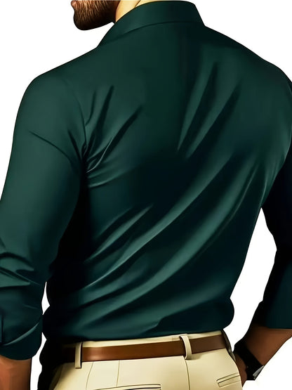 Effortless Light Grey Shirt for Men