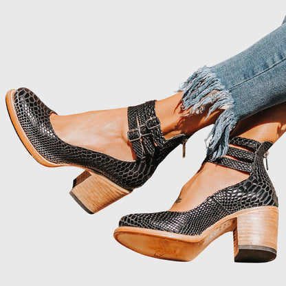 Comfortable Heels for Women with Ankle Strap Style
