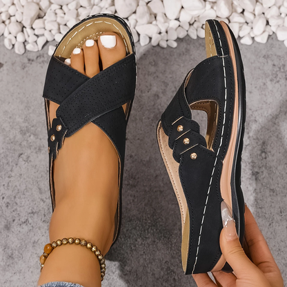 Comfortable Orthopedic Sandals for Women with Wedge Style