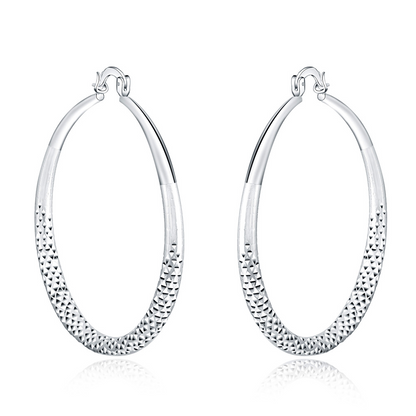 Elegant Earrings for Women with Retro Silver Design