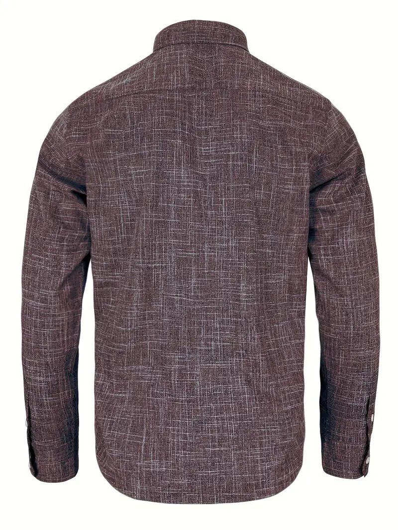Comfortable Flowy Button Down Shirt for Men