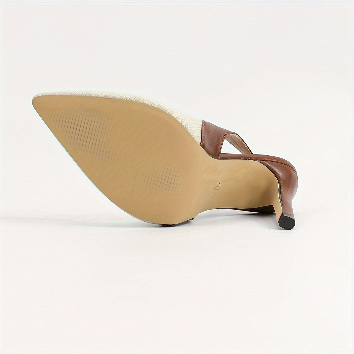 Comfortable Heels for Women with Slingback Pointed Toe Style