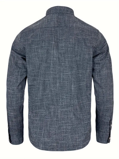 Comfortable Flowy Button Down Shirt for Men
