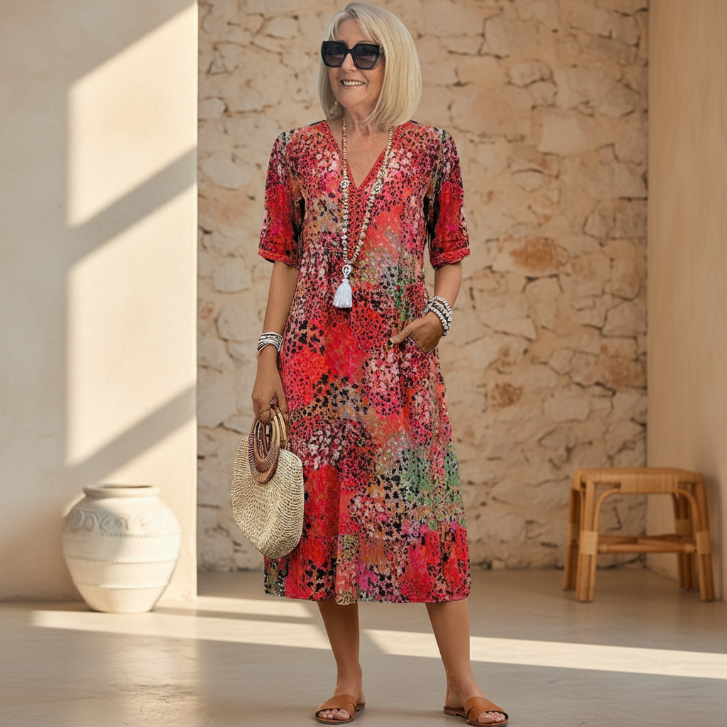 Stylish Chic Midi Dress for Women
