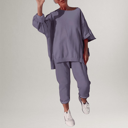 Comfortable Two Piece Set for Women with Oversized Casual Style