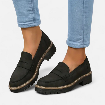 Comfortable Loafers for Women with Orthopedic Slip On Cushioned Style