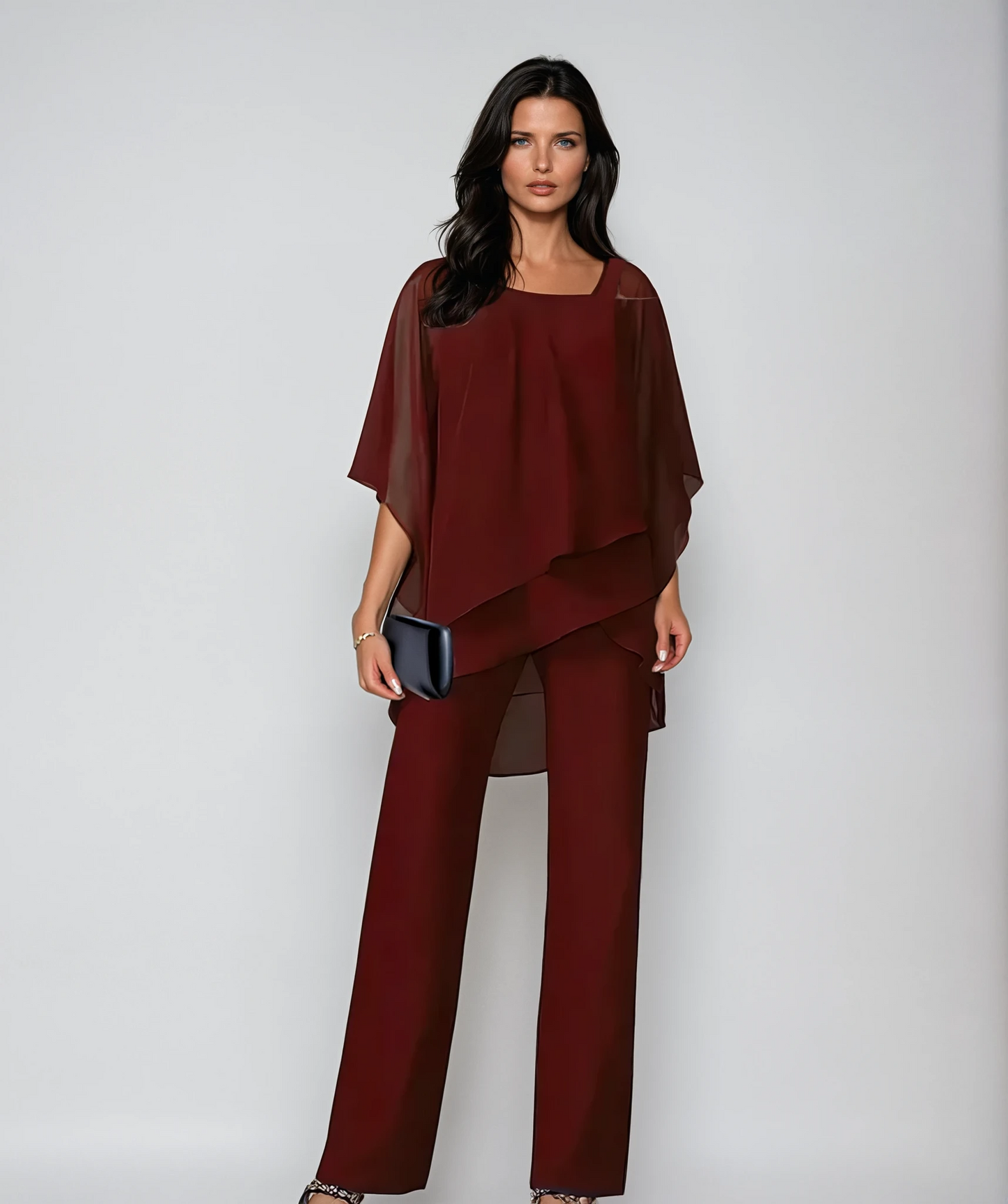 Effortless Two Piece Set for Women with Layered Casual Style