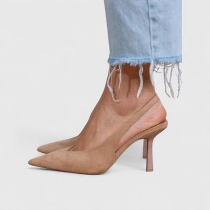 Stylish Heels for Women with Orthopedic Pointed Toe Style