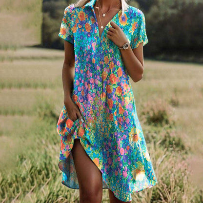 Effortless Breezy Mini Dress for Women