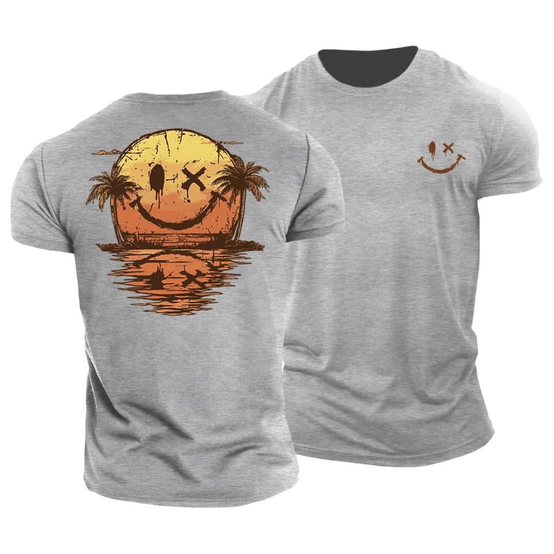 Classic Shirt for Men with Crew Neck