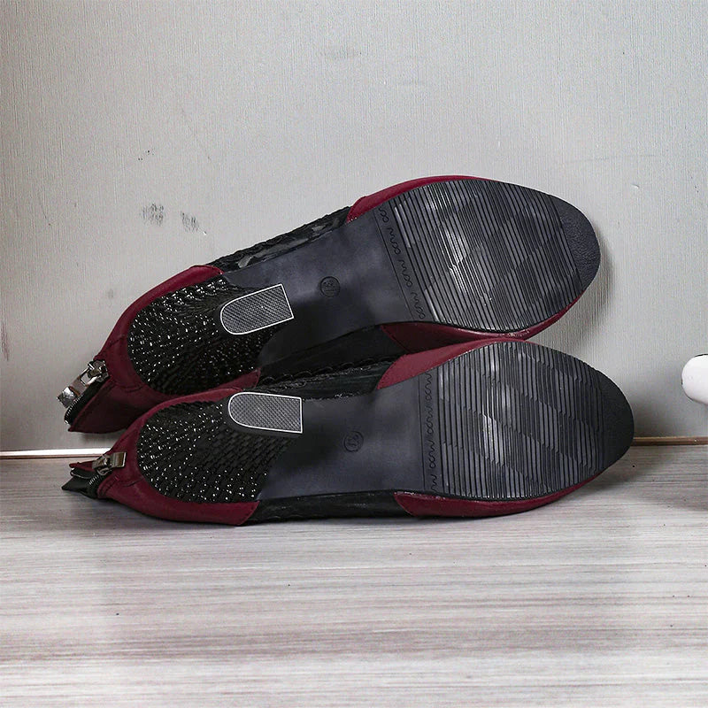 Comfortable Heels for Women with Orthopedic Breathable Style