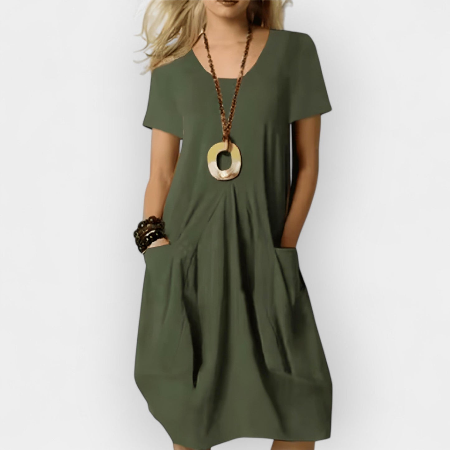 Stylish Flowy Evening Dress for Women Formal Wedding Guest Style