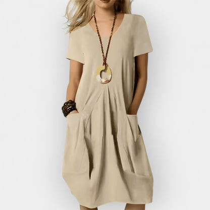 Stylish Flowy Evening Dress for Women Formal Wedding Guest Style