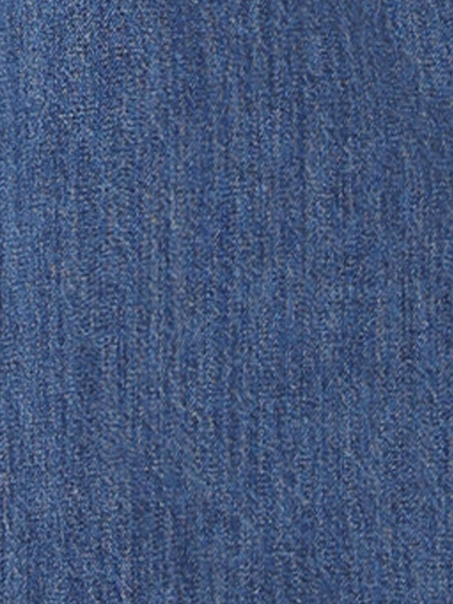 Effortless Denim Maxi Skirt for Women with High Waist A Line Style