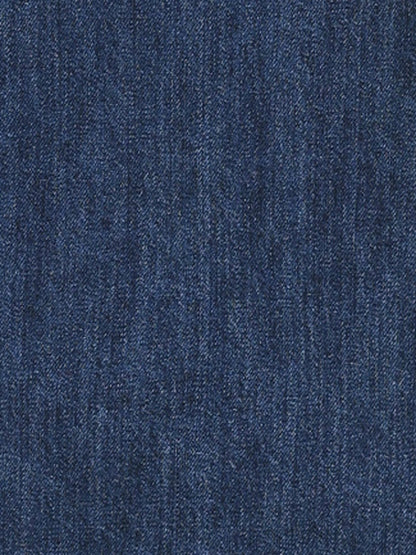 Effortless Denim Maxi Skirt for Women with High Waist A Line Style